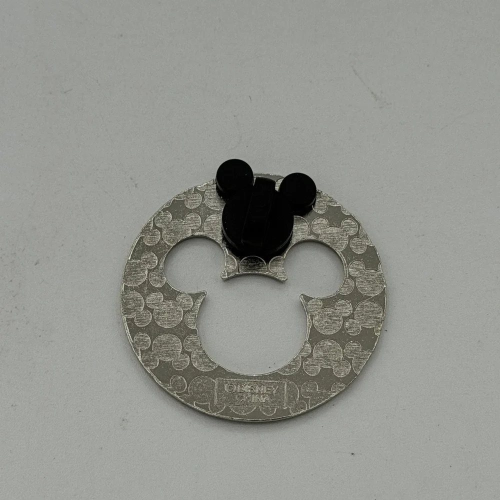 Disney Trading Pin Mickey Ears Mickey Mouse Icon Blue Cutout Disney Pin